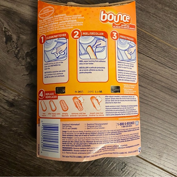Bounce Dryer bar Outdoor Fresh Discontinued - Picture 5 of 6